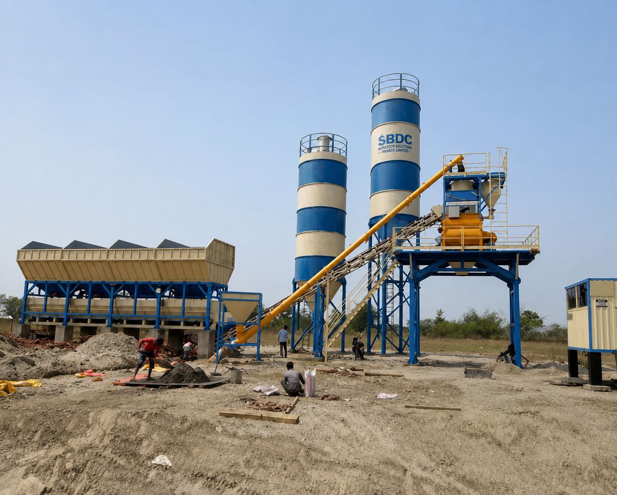 SBDC 60 cum RMC plant